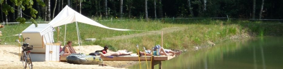 Blick auf den Strand