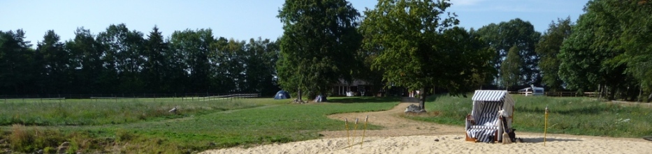 Blick vom Strand aus